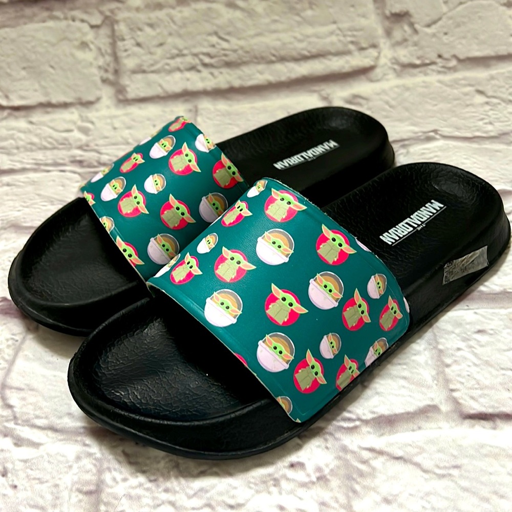 Baby yoda the mandalorian youth slides like NEW